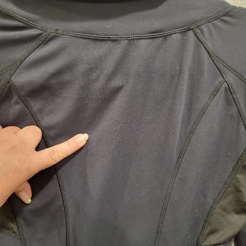 P'tula Zip Turtleneck PulloverTop Women's Size‎ Small Running Exercise Gym - Picture 7 of 7